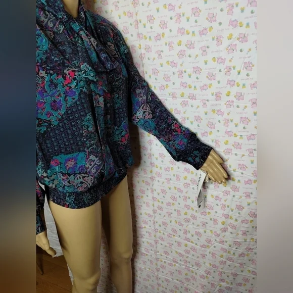 NWT Alfred Dunner women's plus size 14 button up professional blouse shirt top - Picture 5 of 11